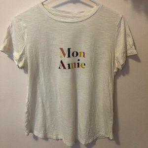 BANANA REPUBLIC FRENCH GRAPHIC TEE